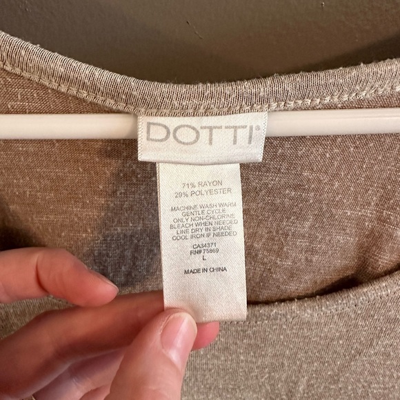 Bundle of 3 loose jersey tops - Oversized, breezy - Grey stripe, navy, oatmeal - Picture 5 of 10